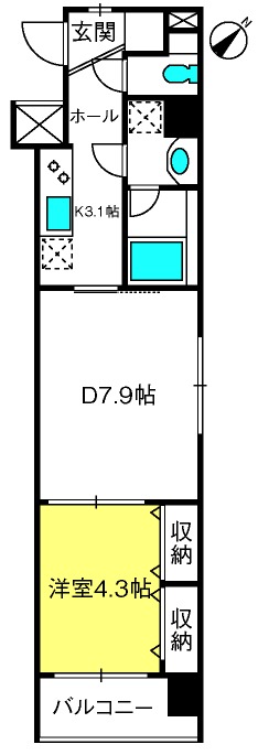 あい蘭道ヒルズの間取り