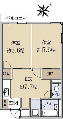 リビエール鶴見の間取り