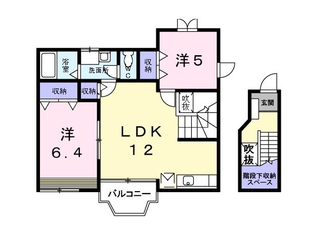 アヴニール　Ｓの間取り