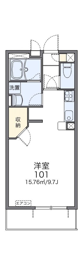 レオネクストジュピターの間取り