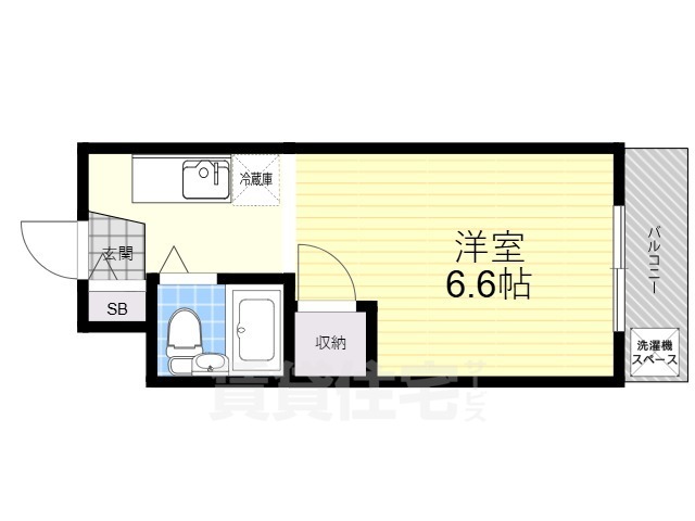 コスモハイツの間取り