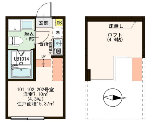 N-Stageの間取り