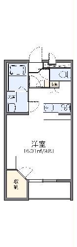 レオパレスサニーヒルズの間取り