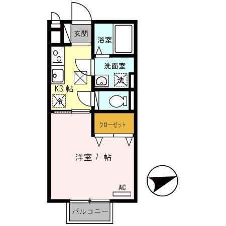 ベルクール大塚の間取り