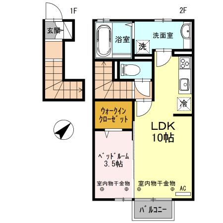 メープルコートの間取り