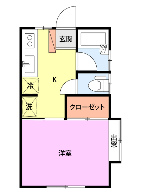 サンハウス坂井の間取り