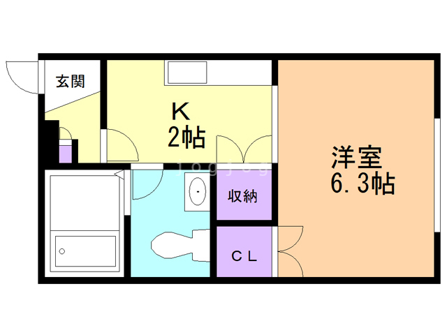 【ひばりが丘シティマンションの間取り】