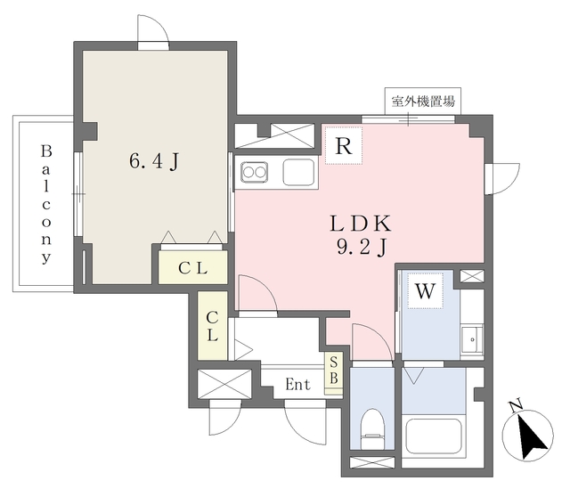 ＲＩＮＡＶＥＳＴＡの間取り