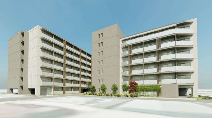 墨田区横川のマンションの建物外観