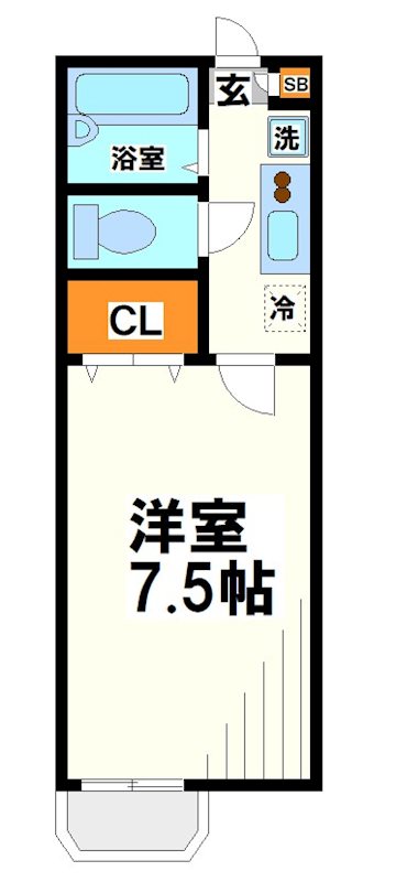 サンコミュニティ多摩川の間取り