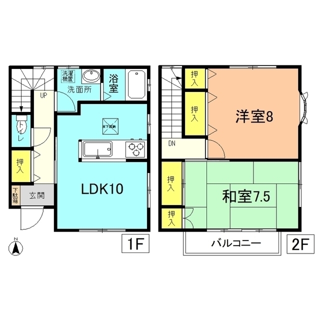 ベルハイム御殿1_間取り_0