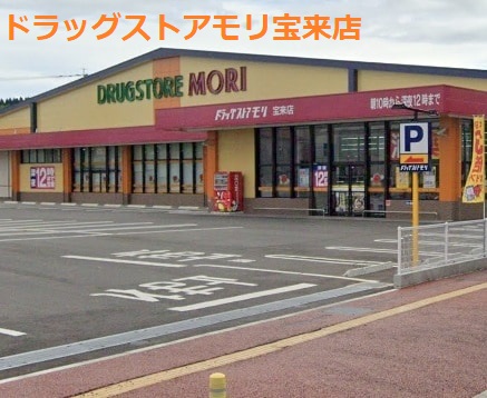 ドラックストア　ドラッグストアモリ 宝来店（ドラッグストア）まで798m