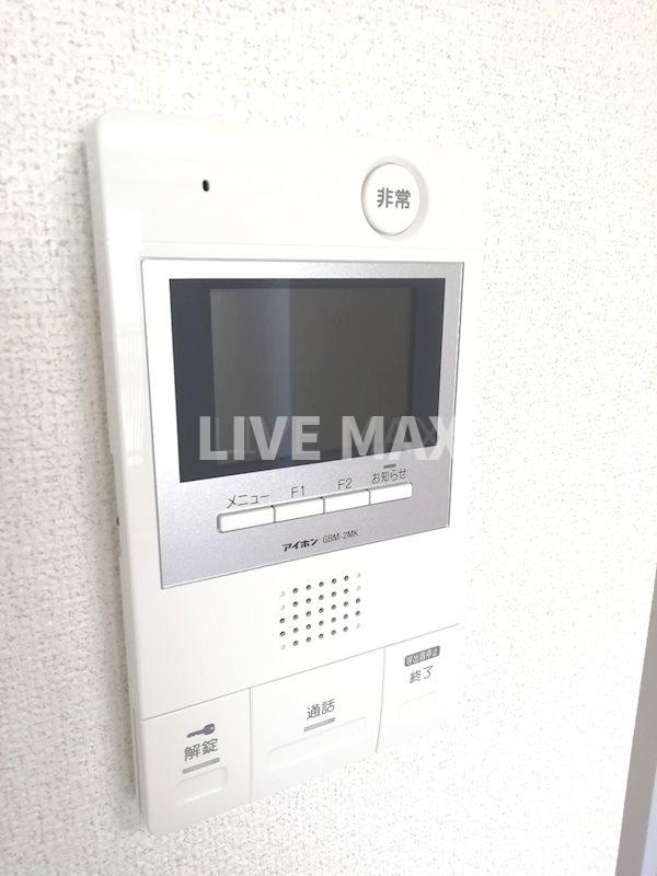 セキュリティ　モニター付きインターホン