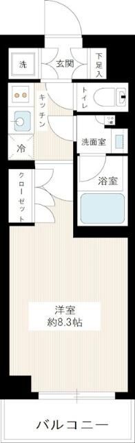 HY’s reveの間取り写真