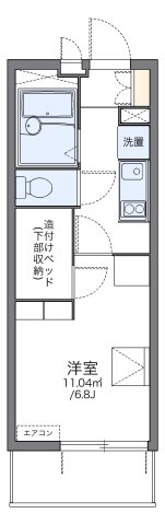 レオパレス前里の間取り写真