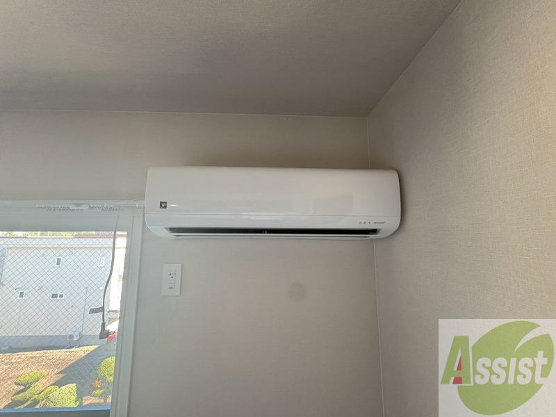 その他設備　エアコンがありますので夏でも快適に過ごせます！