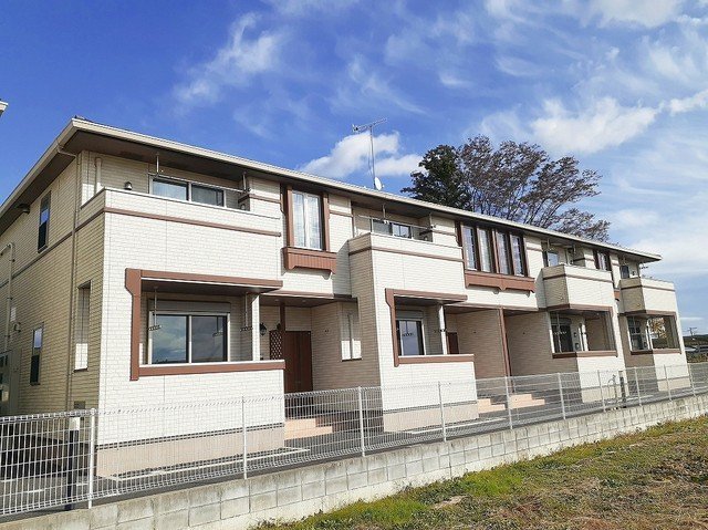 建物外観　外観は落ち着いています
