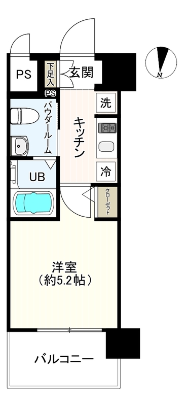 エスリード新大阪SOUTHの間取り写真