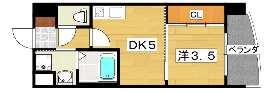 プラ・ディオ寝屋川駅前の間取り写真