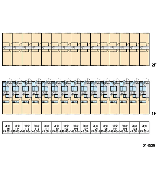 眺望　配置図です。