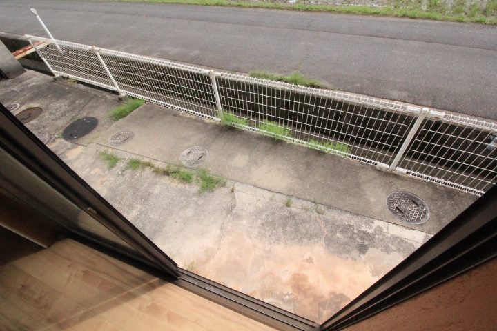 庭　庭というかテラスです☆