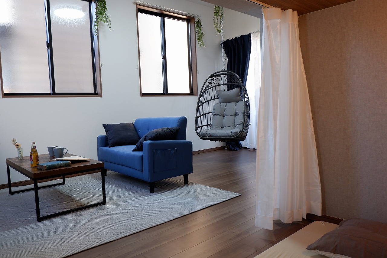 居室・リビング　ハンギングチェア付