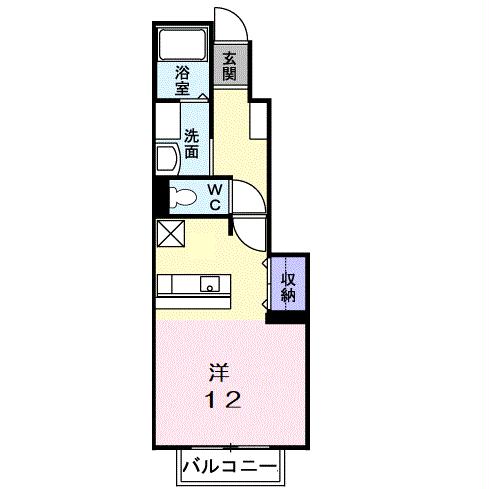 ミニヨン　フルールの間取り