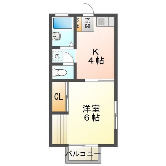 エル栄の間取り