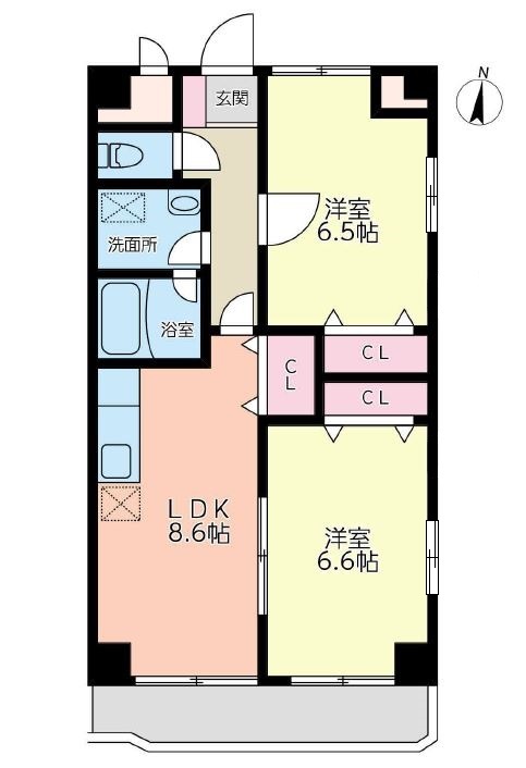 【グランソレイユの間取り】