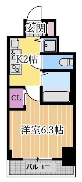 プレサンス金山グリーンパークスの間取り