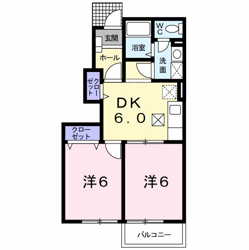 ドリームアイランドの間取り