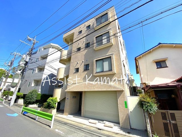 【大田区田園調布南のマンションの建物外観】