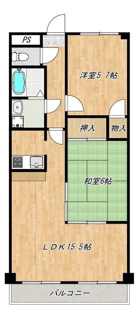 サンプレミール浦和の間取り