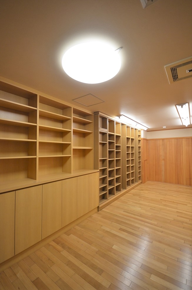 収納　B1階には豊富な収納スペースが広がる