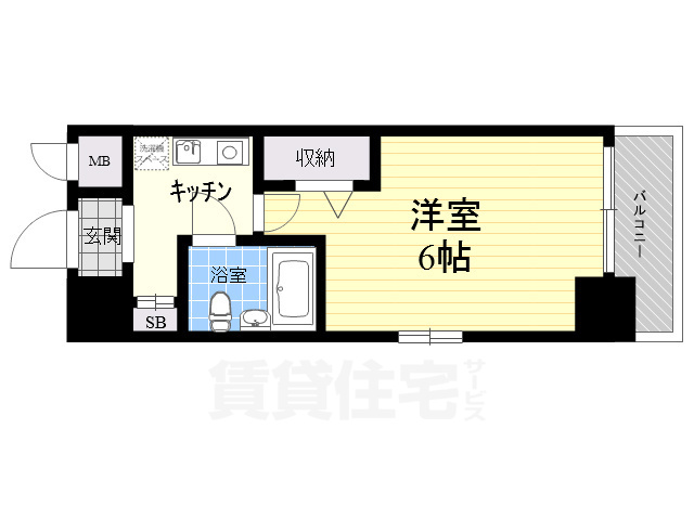 エスリード西宮の間取り