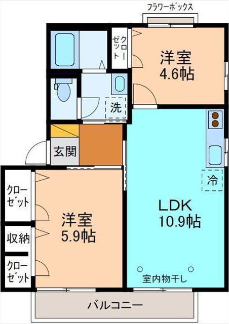 アミティエの間取り