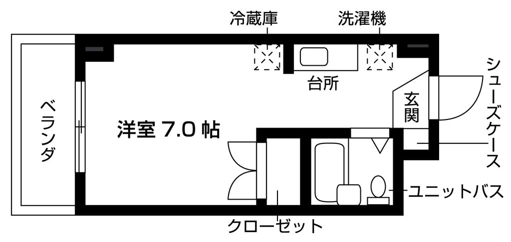 TomoNaの間取り