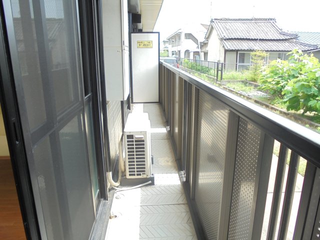 バルコニー　南向き
