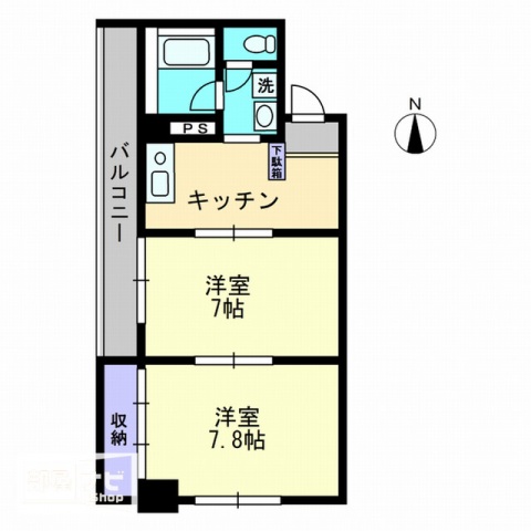 エステート石田Iの間取り