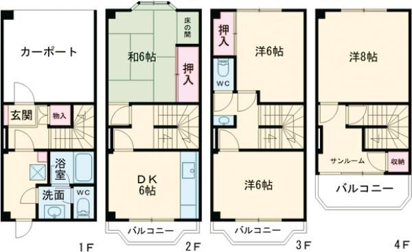 グレイス羽村の間取り