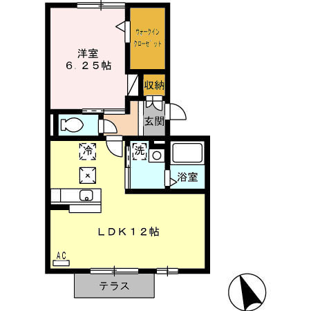 クラベールの間取り