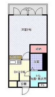 メゾンパティオIIの間取り