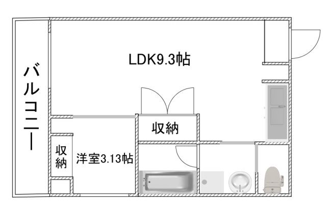 第三屋敷ビルの間取り