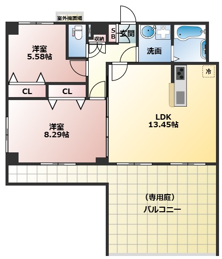 Buds8の間取り