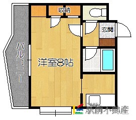 糟屋郡新宮町美咲のマンションの間取り