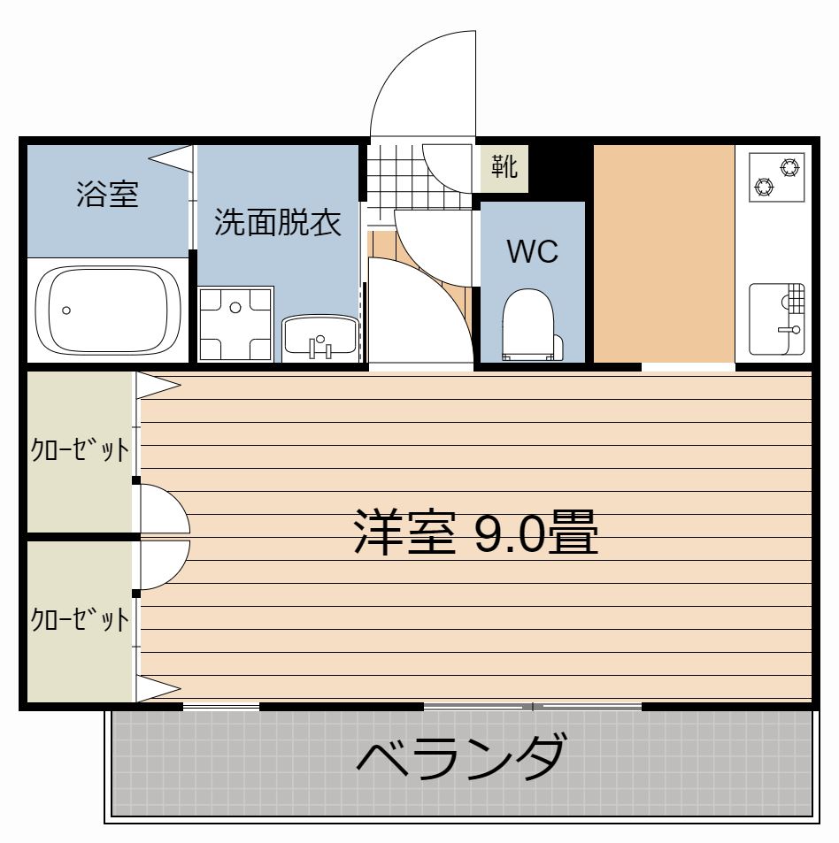 【ヴィクトワール参番館の間取り】