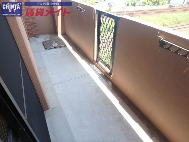 バルコニー　同物件別室写真