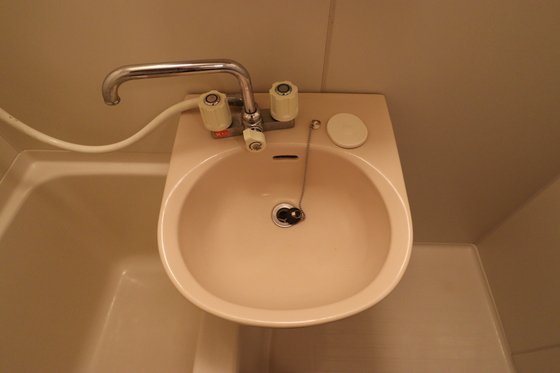 洗面設備　※別号室の写真です。