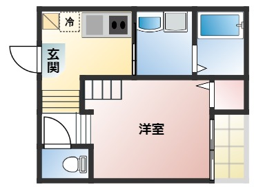 ディアコート鶴里の間取り