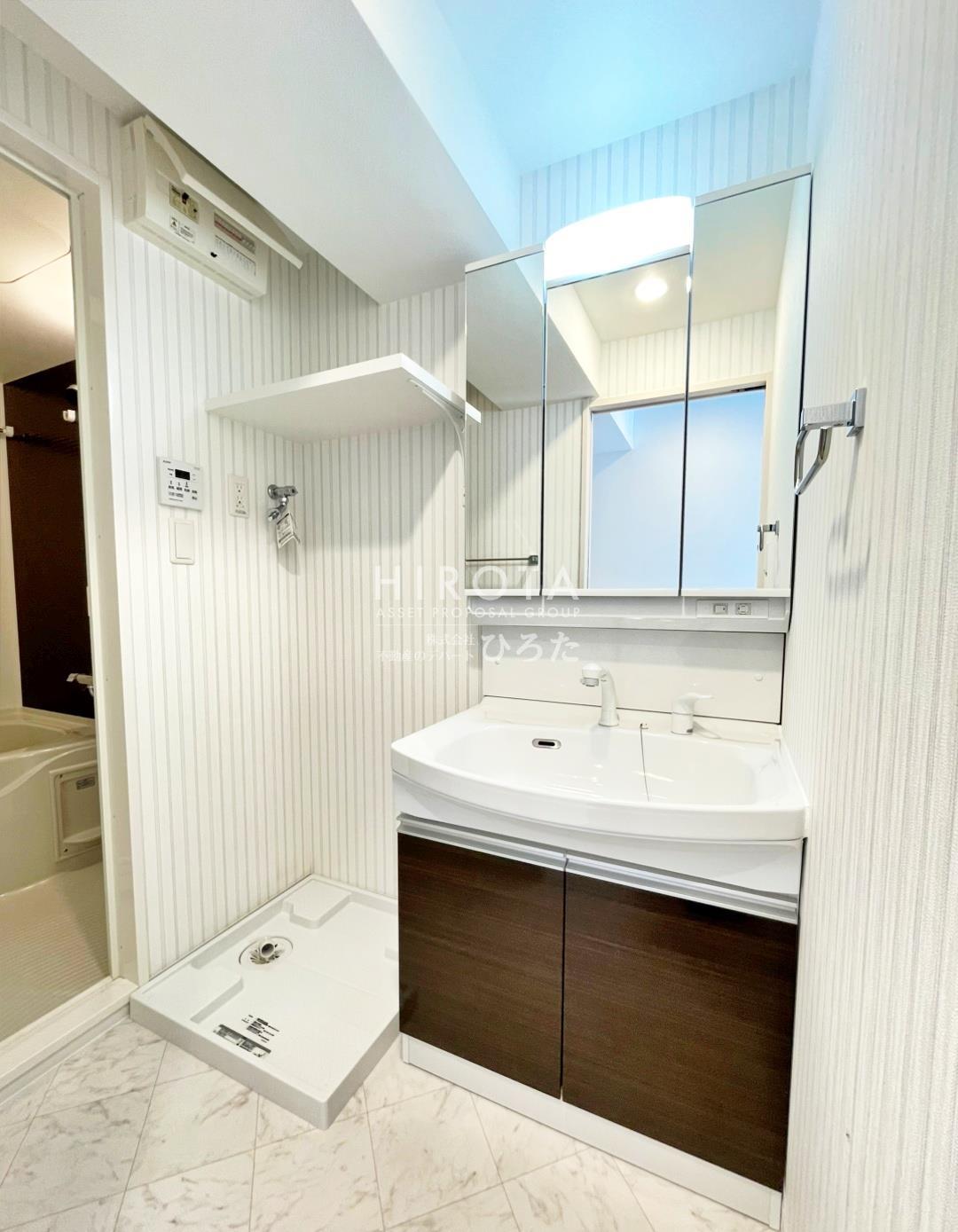 洗面設備　2階モデルルーム